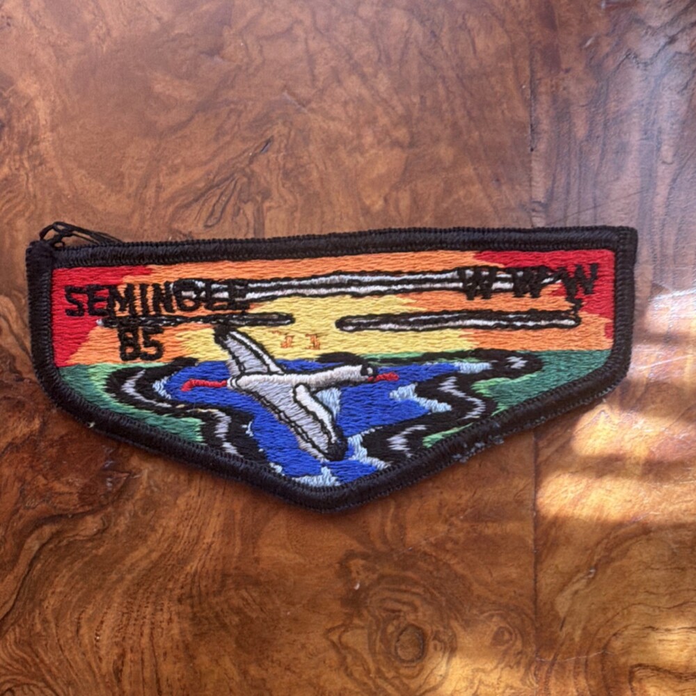 Seminole Lodge 85 Vintage Boy Scout Order of the Arrow BSA Flap Patch